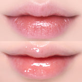 GLOW peach peptide repair lip balm #palepink